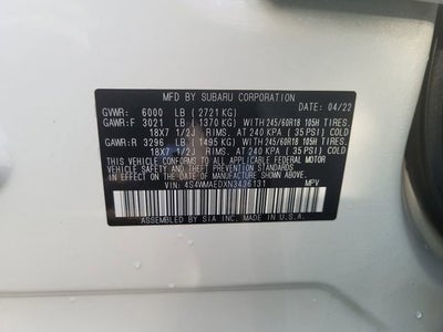 2022 Subaru Ascent Premium