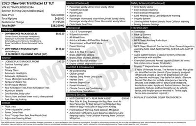 2023 Chevrolet Trailblazer LT