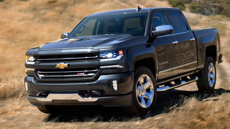 Silverado-1500 model front view